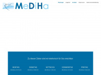 me-di-ha.de Webseite Vorschau