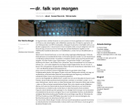 falkschettler.wordpress.com Webseite Vorschau