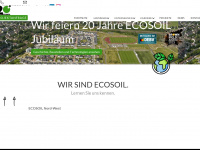 ecosoil-umwelt.de Webseite Vorschau