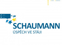 schaumann.cz Webseite Vorschau