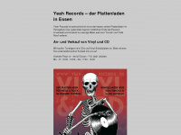 yeah-records.de Webseite Vorschau