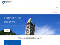 handelsblatt-hochschulinitiative.de Webseite Vorschau