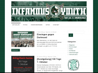 infamousyouth.org Webseite Vorschau