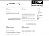 igoorcoworking.wordpress.com Webseite Vorschau