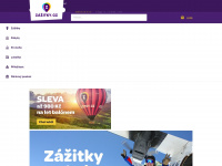 zazitky.cz Webseite Vorschau