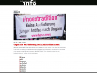 antifainfoblatt.de Webseite Vorschau