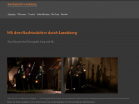 landsberger-nachtwaechter.de Webseite Vorschau