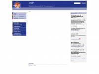 dg-pharmakologie.de Webseite Vorschau