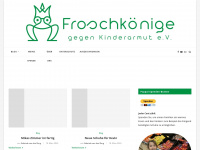 froschkoenige-ev.de Webseite Vorschau