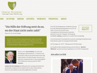 oberst-schoettler-versehrten-stiftung.de Webseite Vorschau
