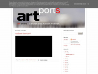 artports.blogspot.com Webseite Vorschau