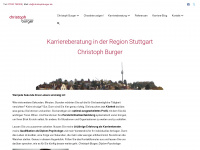 christophburger.de Webseite Vorschau