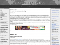counterterrorismblog.org Webseite Vorschau
