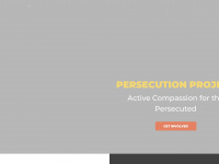 persecutionproject.org Webseite Vorschau