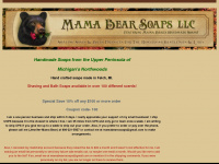 mamabearssoaps.com Webseite Vorschau
