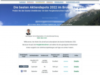 broker-vergleich.com Webseite Vorschau