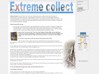 extreme-collect.de Webseite Vorschau