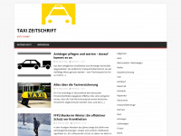 taxi-zeitschrift.de Webseite Vorschau