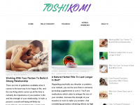 toshikomi.com Webseite Vorschau