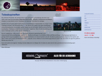 teleskoptreffen.de Webseite Vorschau