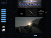 space-watcher.de Webseite Vorschau