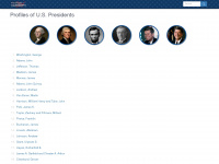 presidentprofiles.com Webseite Vorschau