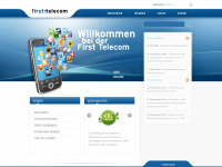 first-telecom.de Webseite Vorschau