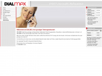 dialmex.de Webseite Vorschau