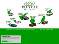 pluscar-lanzarote.com Webseite Vorschau