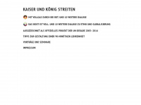 kaiser-und-koenig.de Webseite Vorschau