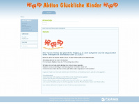 aktion-glueckliche-kinder.de Webseite Vorschau