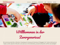 kinderkrippe-zwergenwiese.de Webseite Vorschau