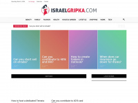 israelgripka.com Webseite Vorschau