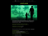 lichtlaub.de Webseite Vorschau