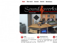 soundwerkstatt.com Webseite Vorschau