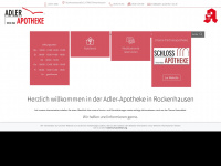 adler-apotheke-rok.de Webseite Vorschau
