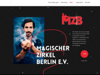 magischer-zirkel-berlin.de Webseite Vorschau