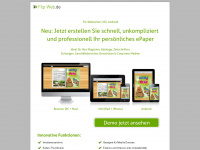 flip-web.de Webseite Vorschau
