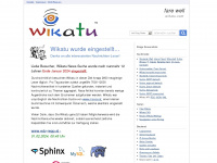 wikatu.com Webseite Vorschau