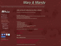 maryundmandy.com Webseite Vorschau