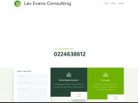 lexevans.com Webseite Vorschau