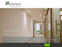 physioplus-pirna.de Webseite Vorschau