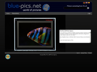 blue-pics.net Webseite Vorschau