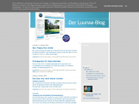luunaa-blog.blogspot.com Webseite Vorschau