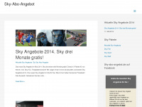 sky-abo-angebot.de Webseite Vorschau