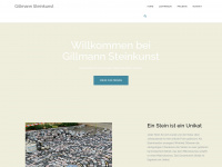 gillmann-steinkunst.de Webseite Vorschau