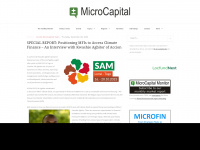 microcapital.org Webseite Vorschau