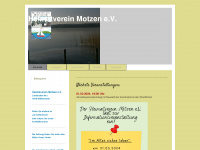 heimatverein-motzen.de Webseite Vorschau