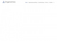 organomics.de Webseite Vorschau