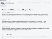business-publishing.net Webseite Vorschau